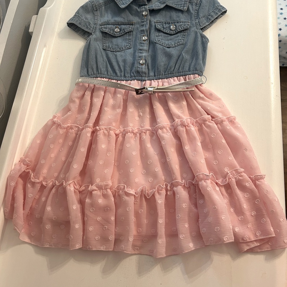 NWOT Zunie Jean and Tulle Dress